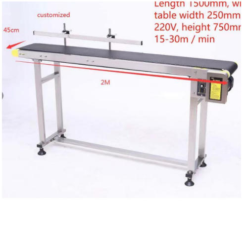 Inkjet Coding Conveyor